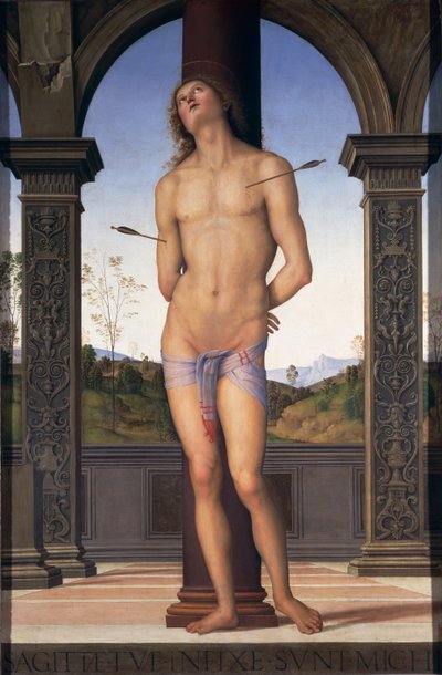 Saint Sébastien, c.1490-1500 - Pietro Perugino